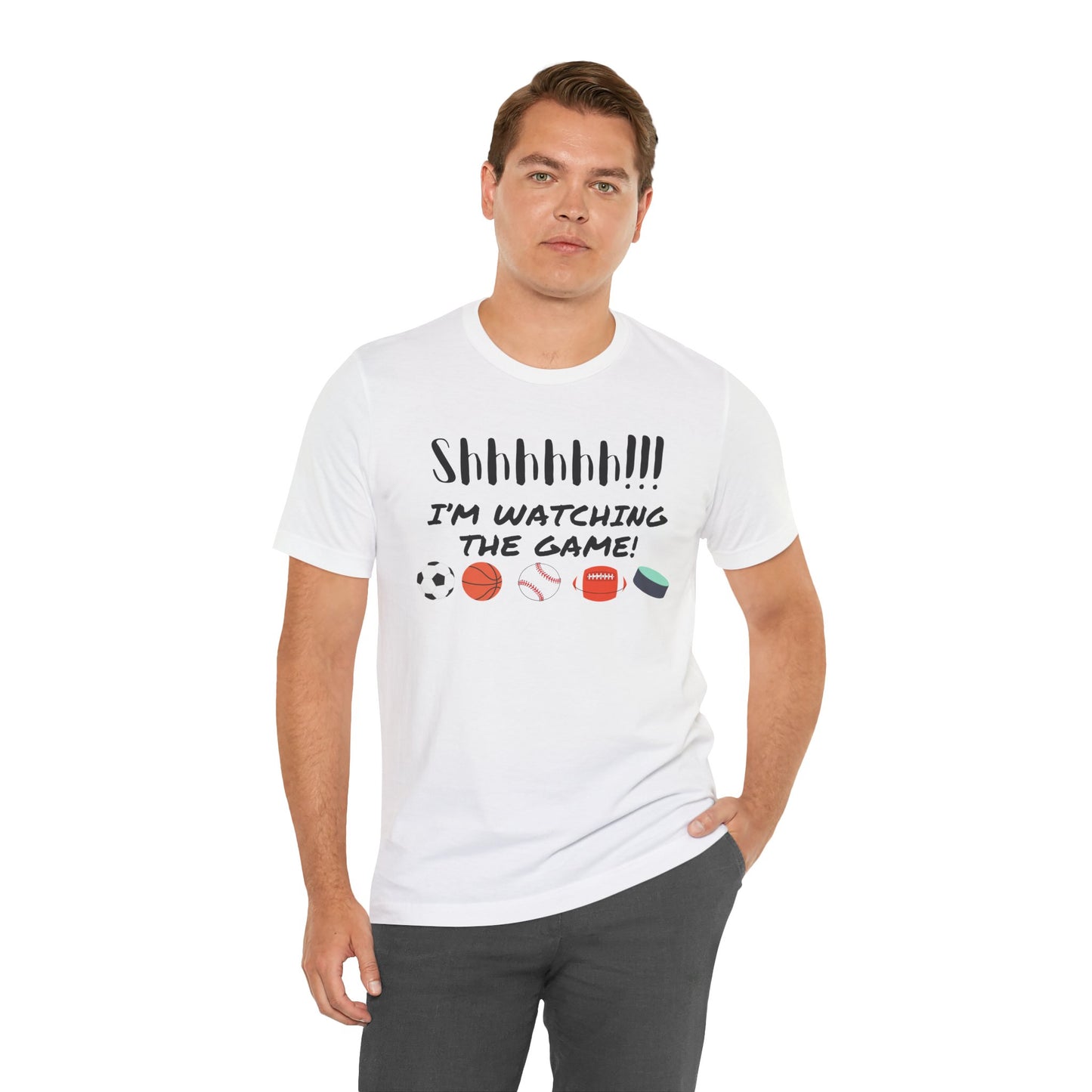 Shhh!! I'm Watching The Game T-shirt