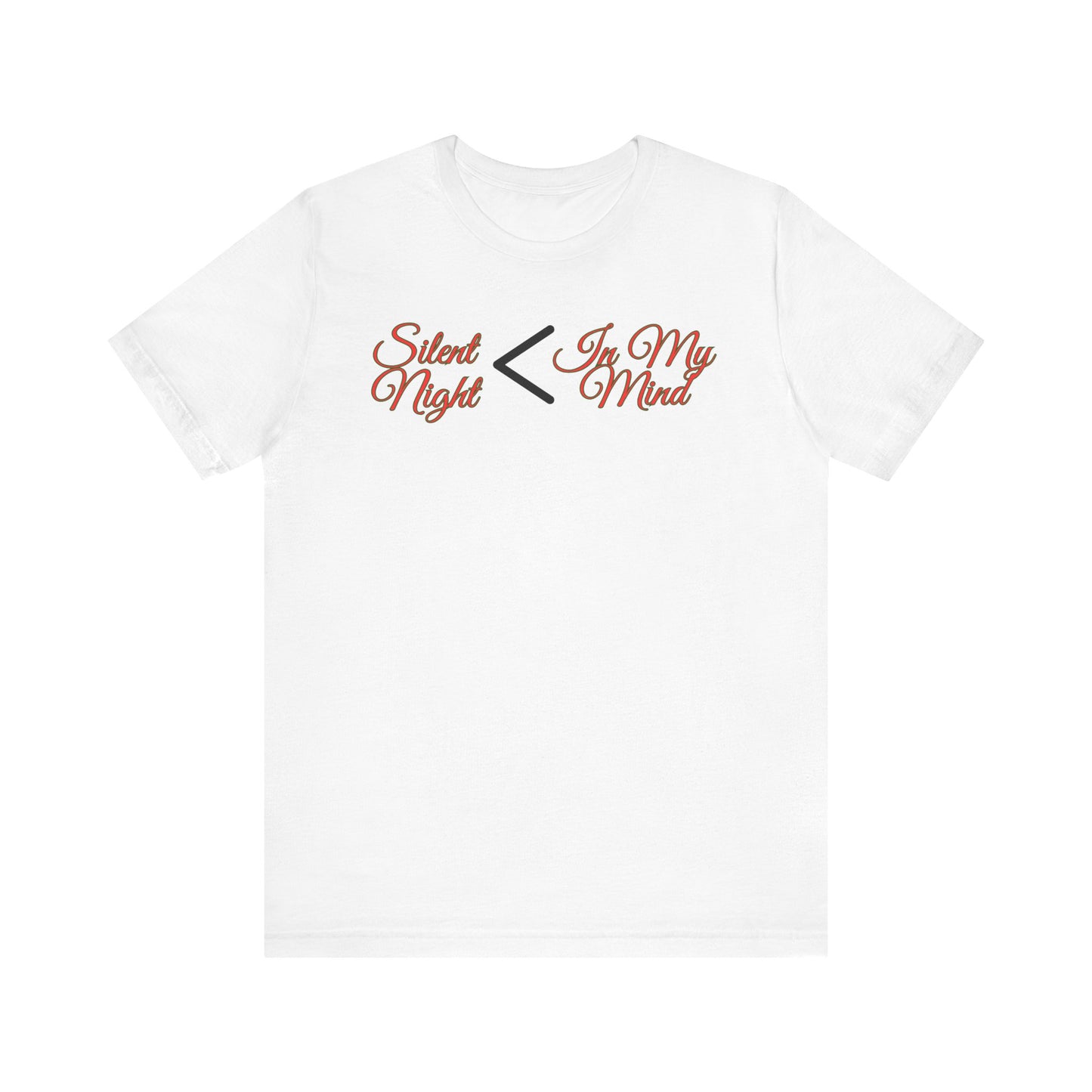 In My Mind vs Silent Night T-shirt