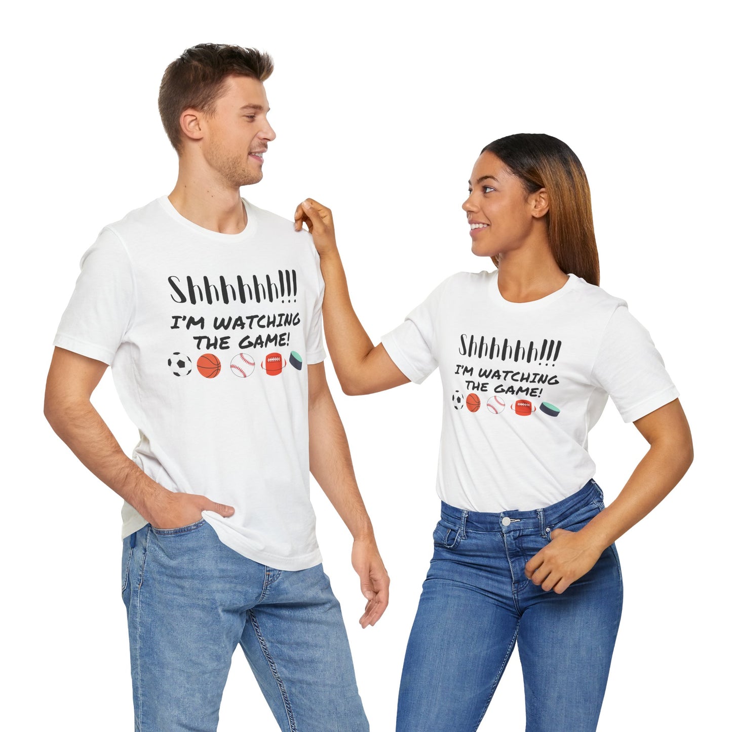 Shhh!! I'm Watching The Game T-shirt