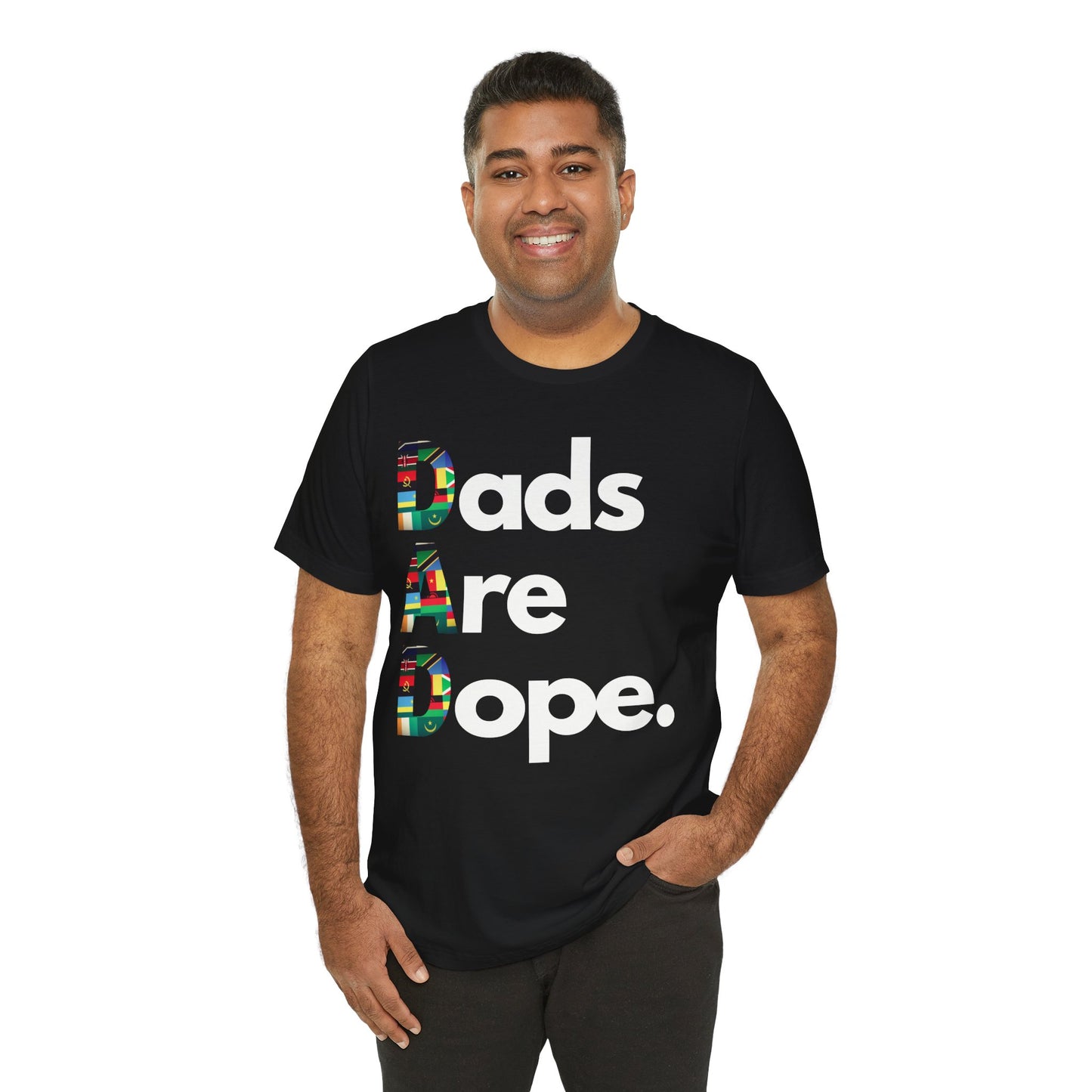 Dads Are Dope - African Flags