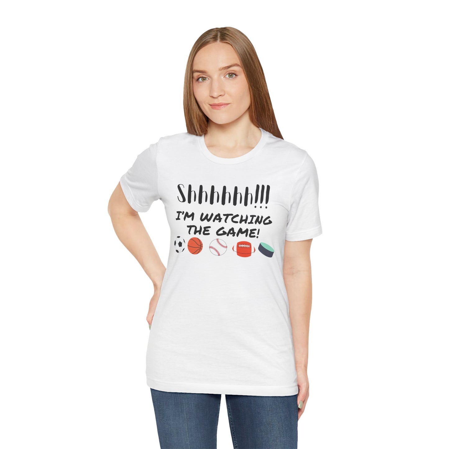 Shhh!! I'm Watching The Game T-shirt