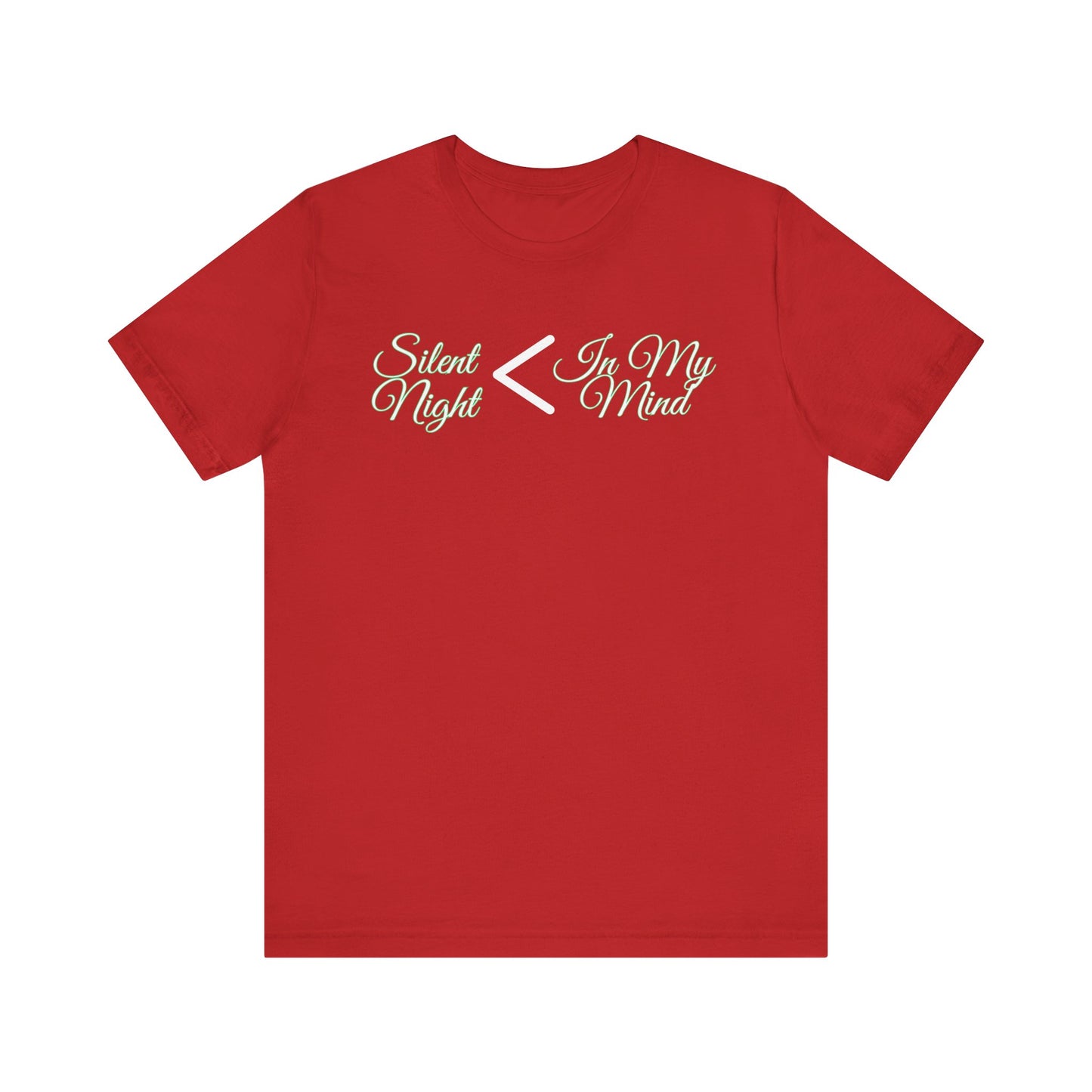 In My Mind vs Silent Night T-shirt