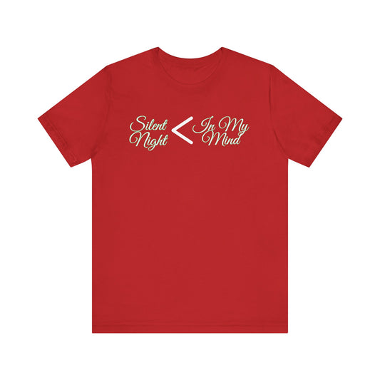In My Mind vs Silent Night T-shirt