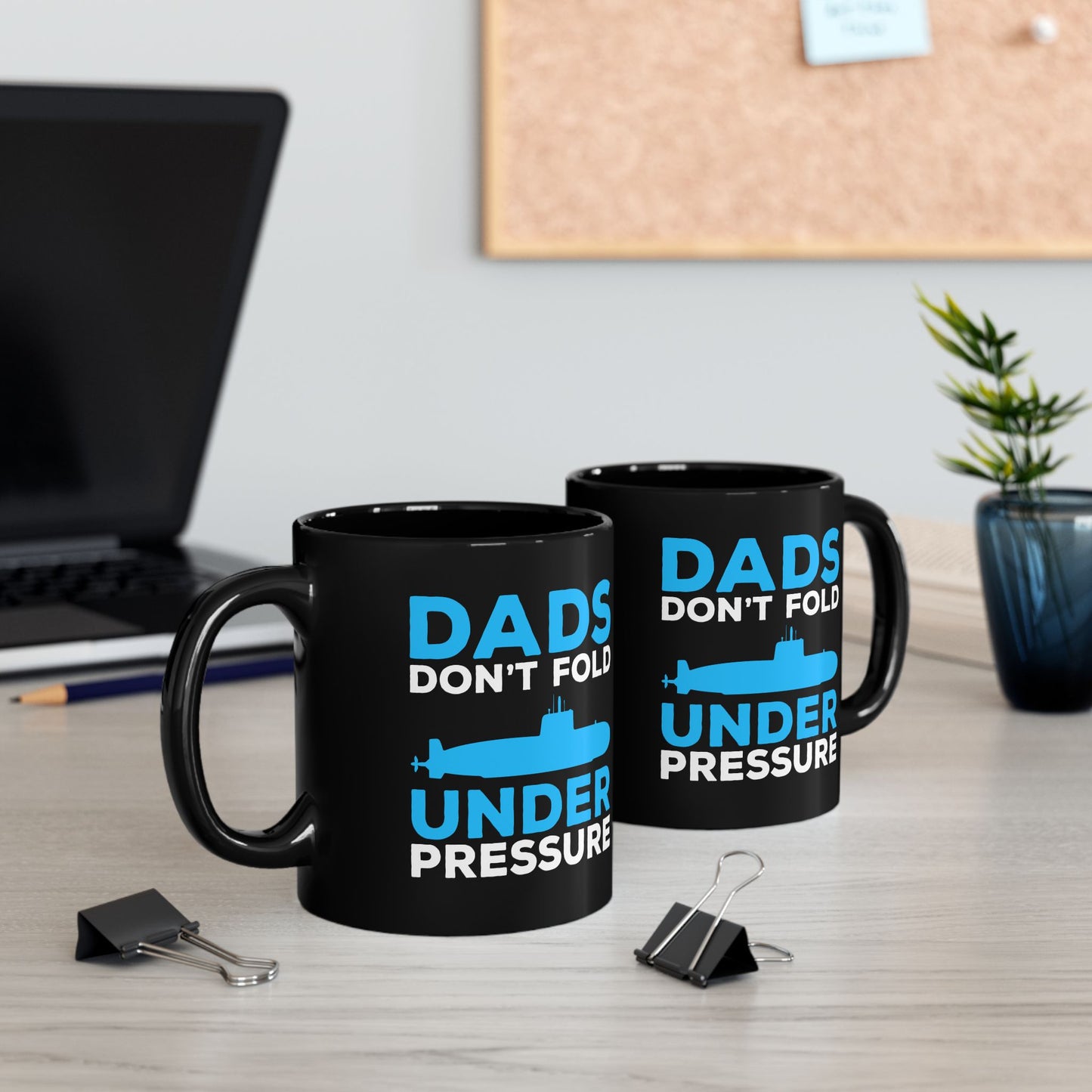Dads Dont Fold Mug