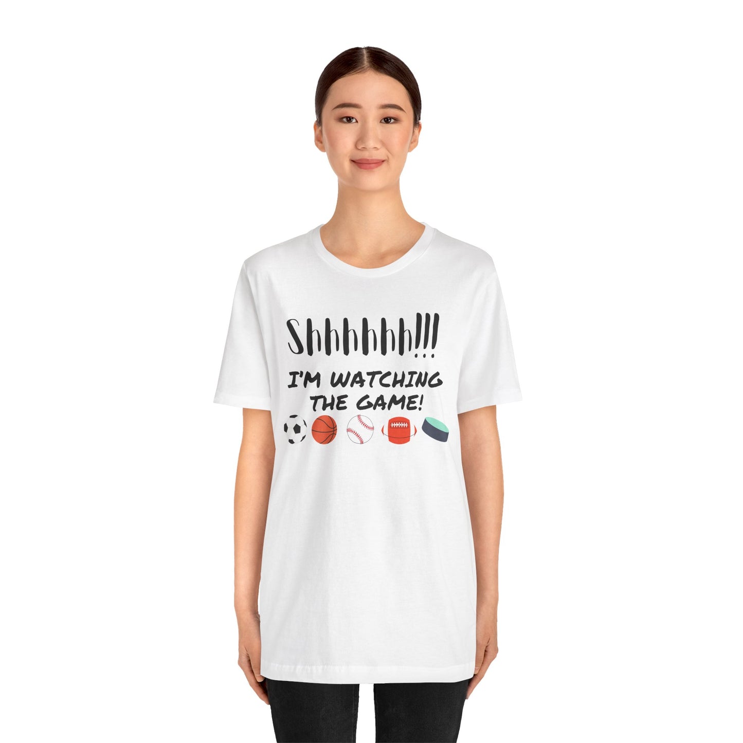Shhh!! I'm Watching The Game T-shirt
