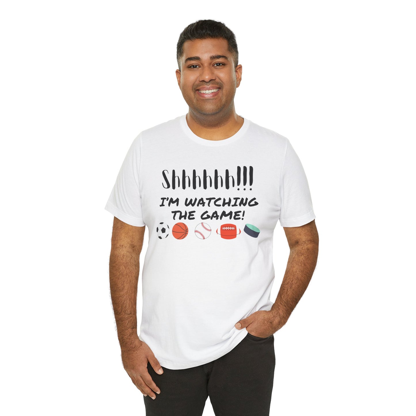 Shhh!! I'm Watching The Game T-shirt