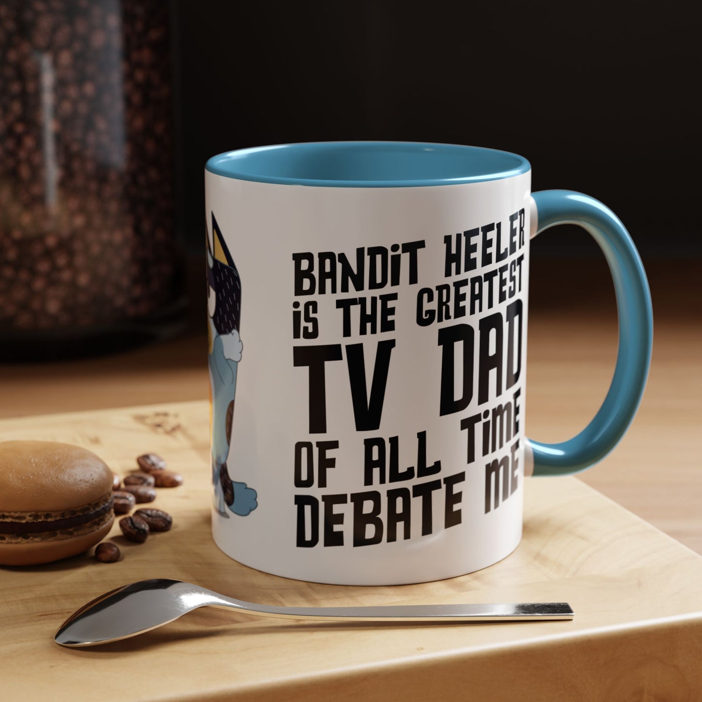 Cartoon Dog Dad Mug