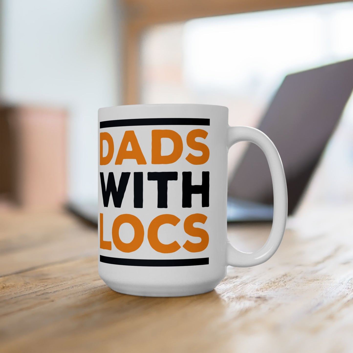Dads with Locs Ceramic Mug