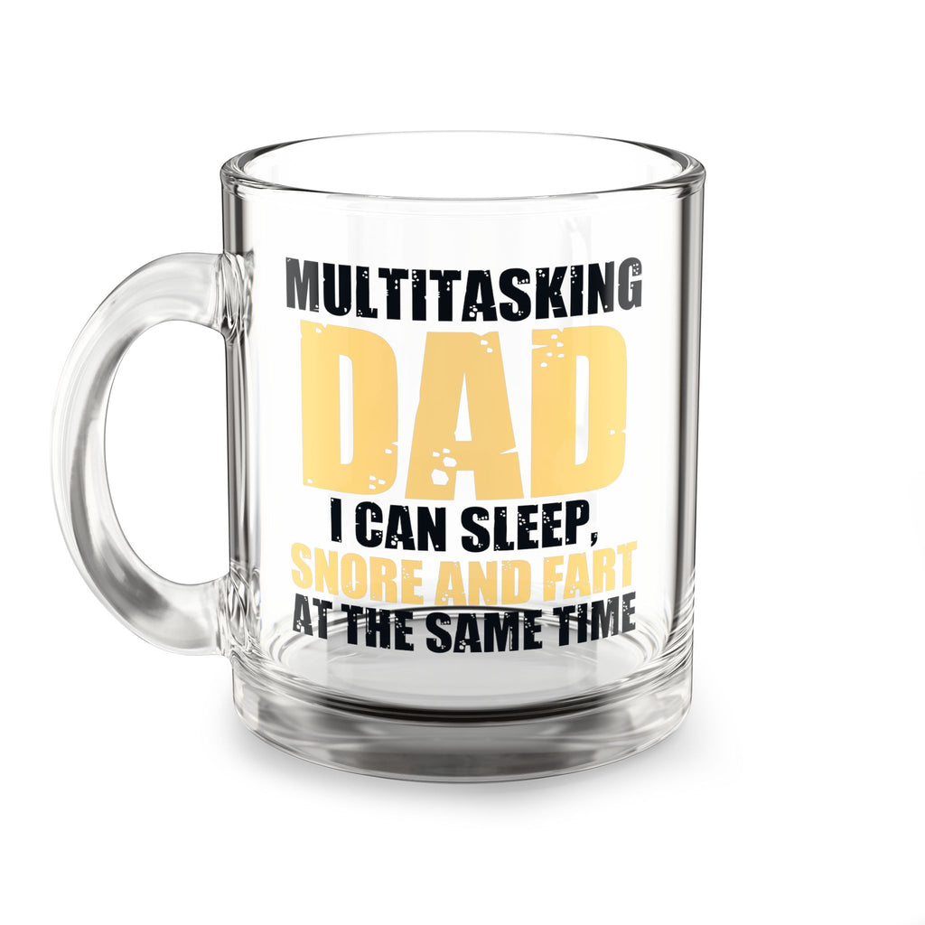 Multitasking Dad Glass Mug