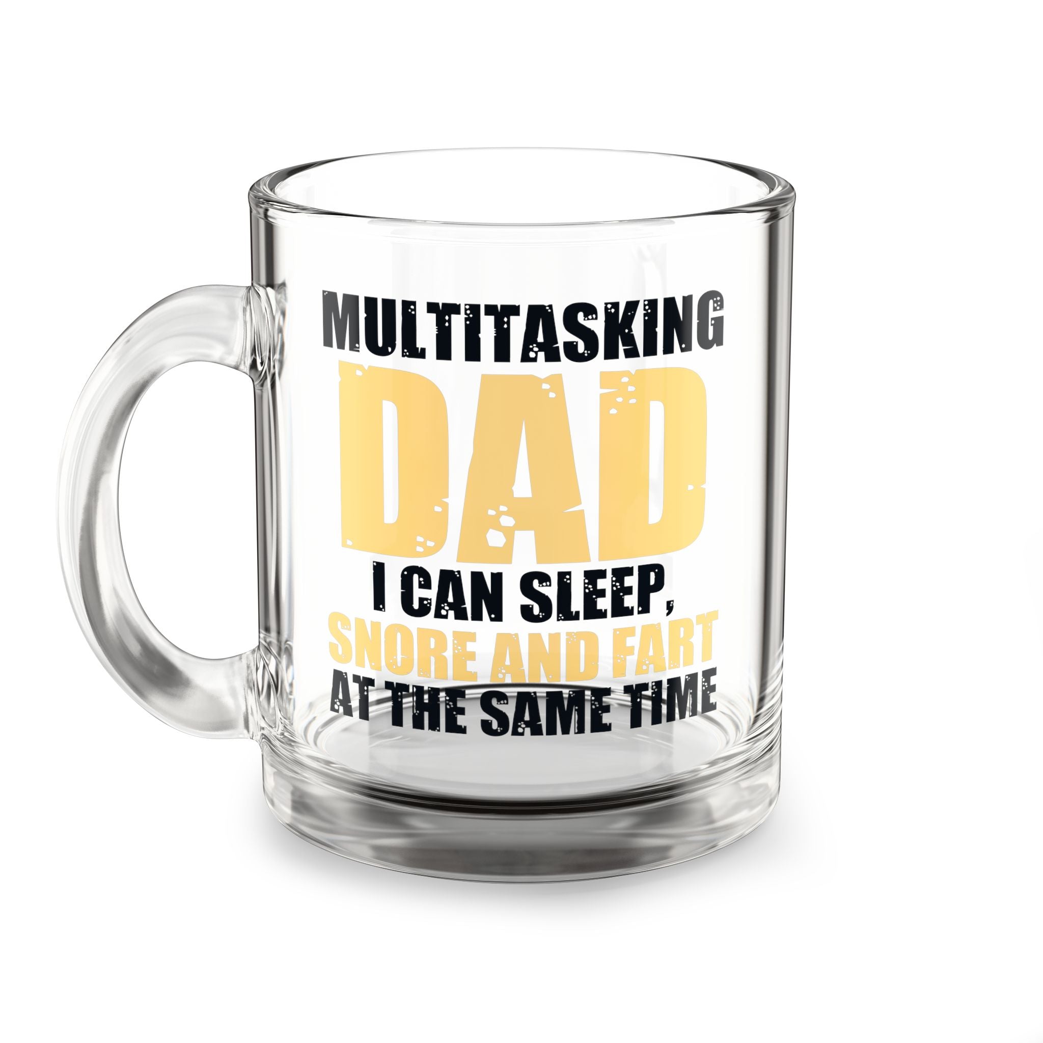 Multitasking Dad Glass Mug