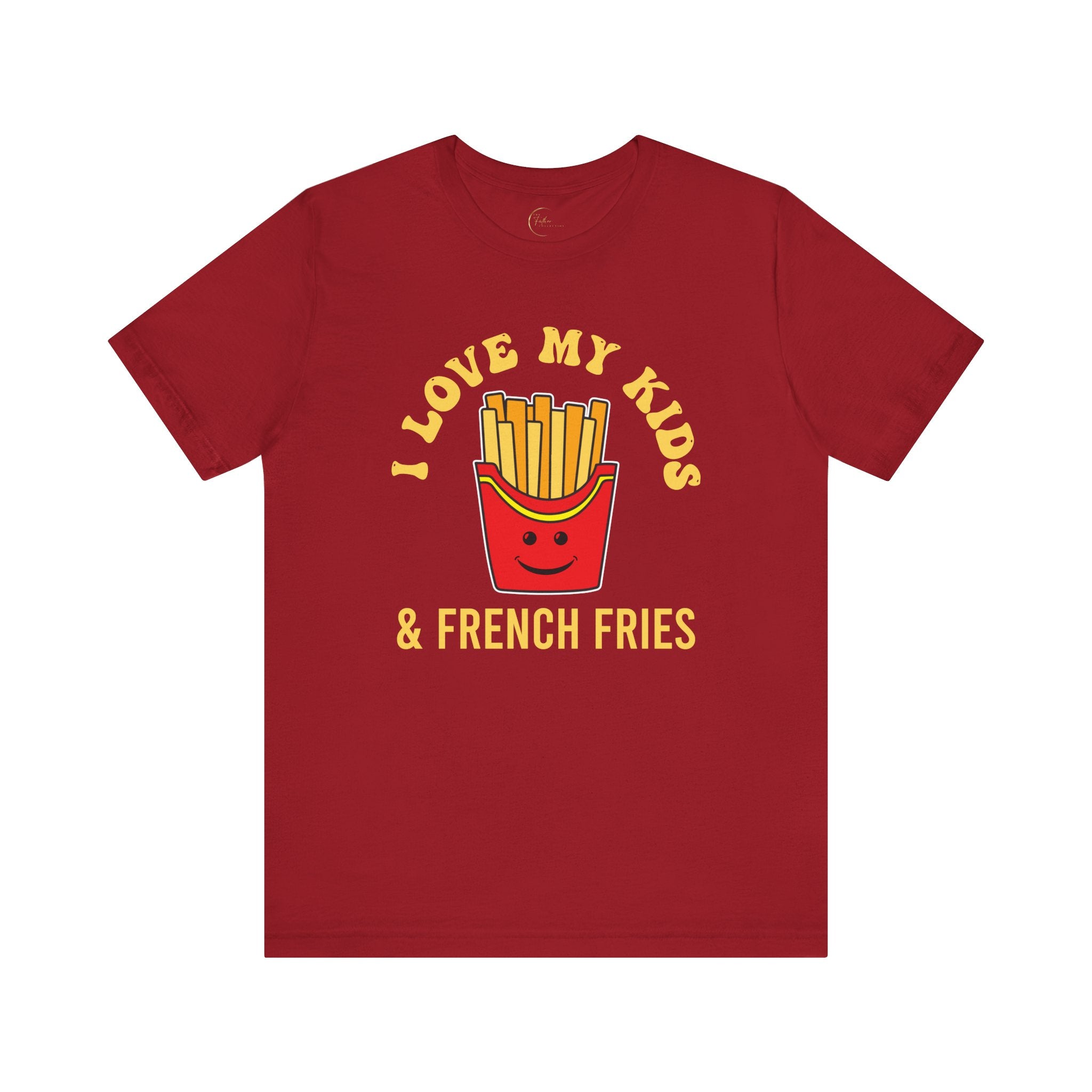 I Love My Kids & French Fries T-Shirt