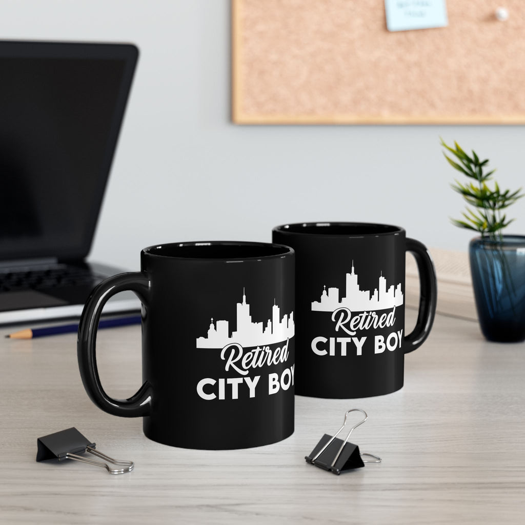 Retired City Boy Mug