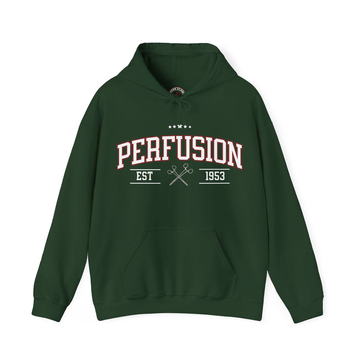 Perfusion Hoodie – Vintage 'Perfusion Est. 1953' Medical Tech Sweatshirt