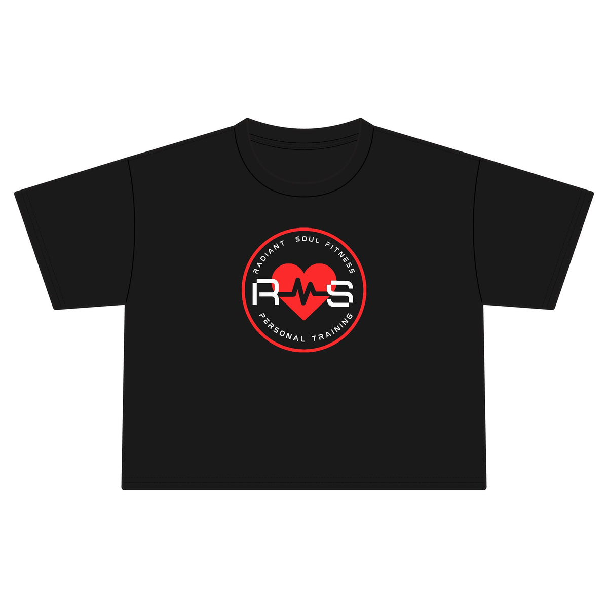 Women's Crop Tee — Radiant Soul Fitness