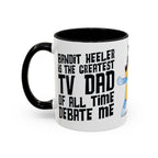 Cartoon Dog Dad Mug