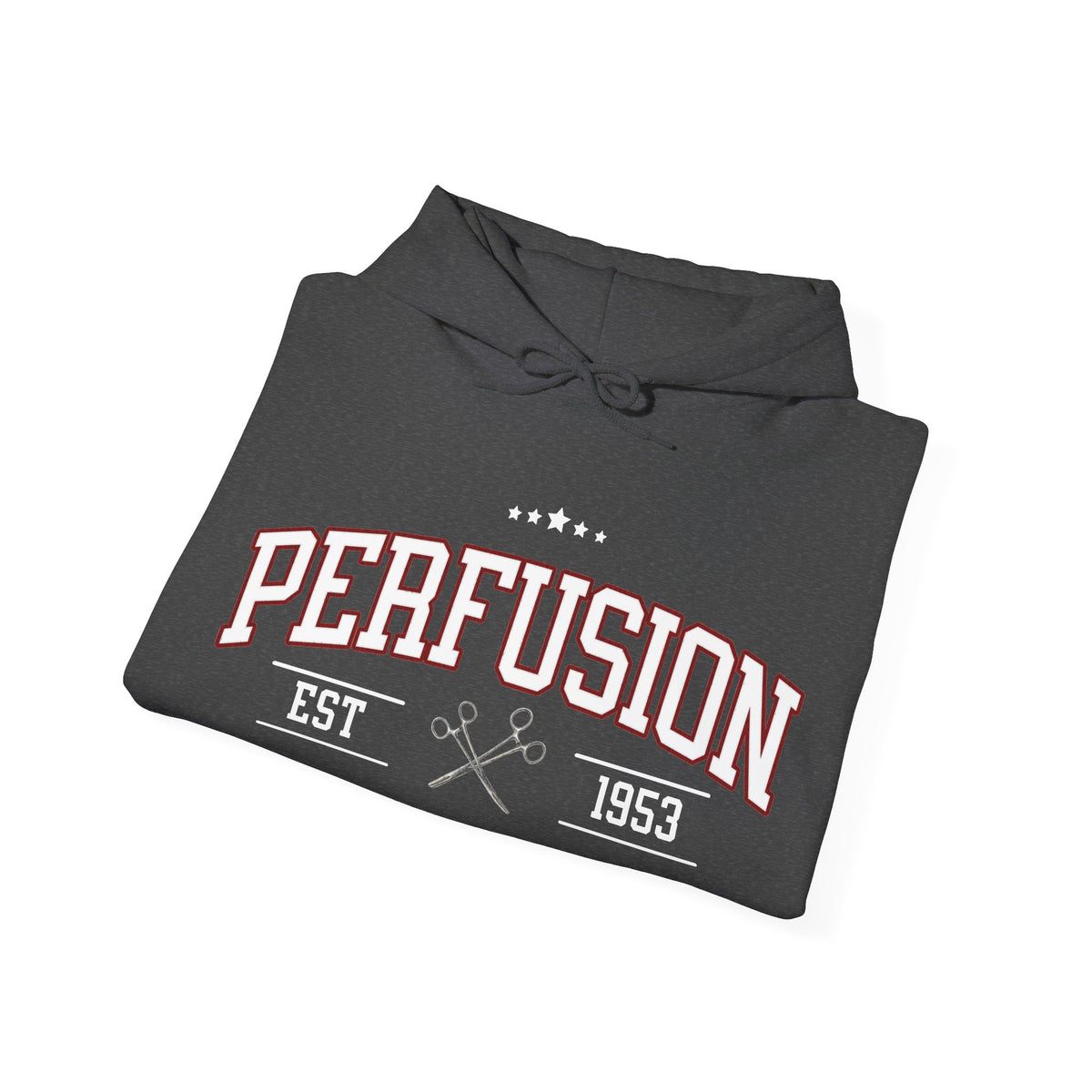 Perfusion Hoodie – Vintage 'Perfusion Est. 1953' Medical Tech Sweatshirt