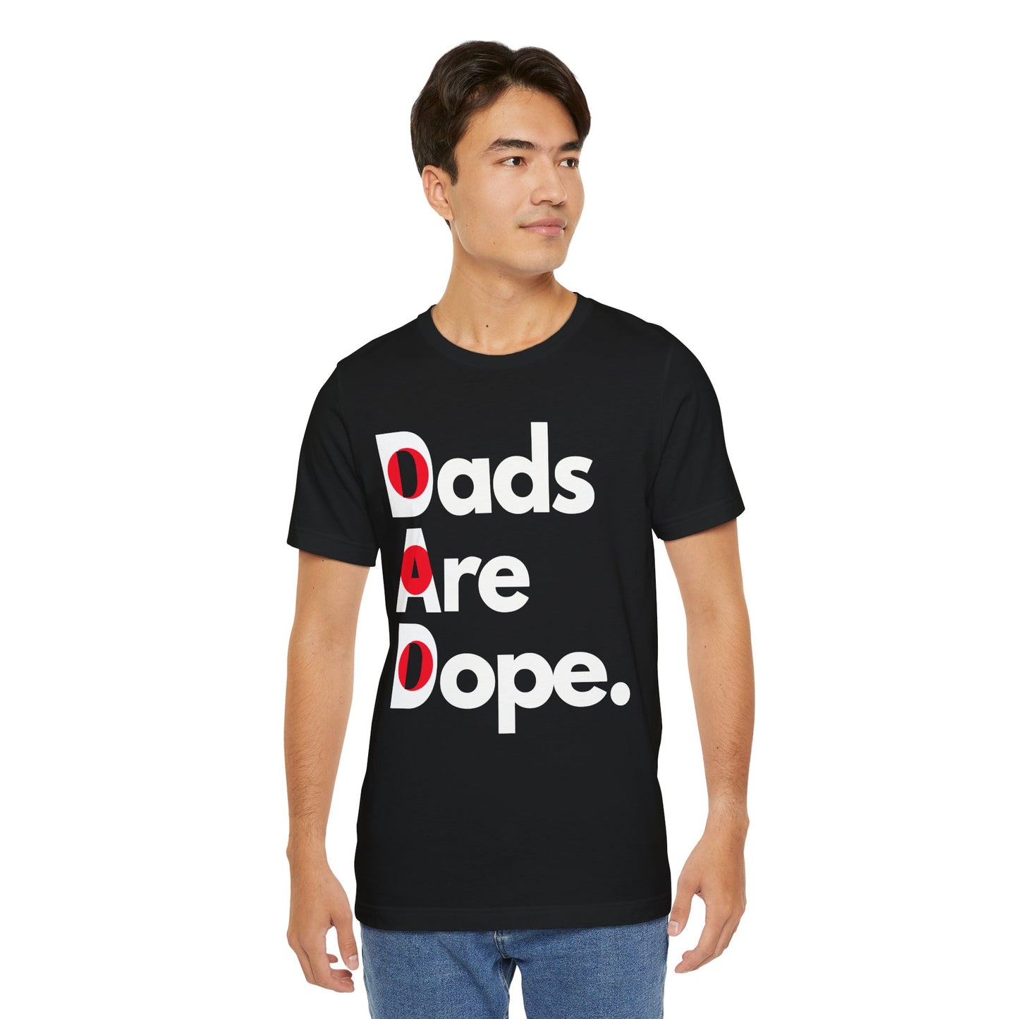 Dads Are Dope - Japan Flag T Shirt