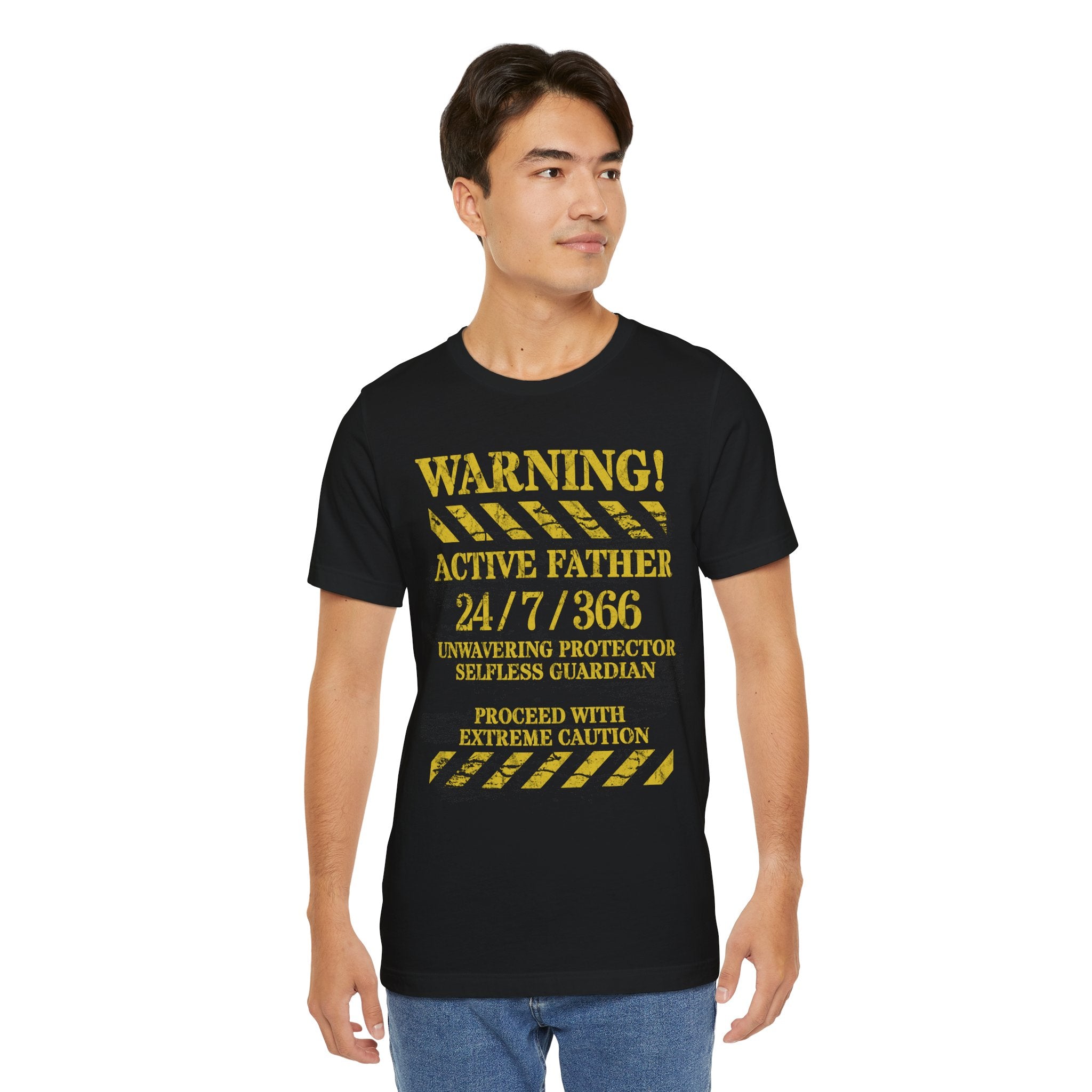 Warning Active Father Tee