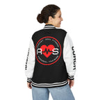 Coach Crystal Letterman Jacket – Radiant Soul Fitness Personal Trainer Jacket