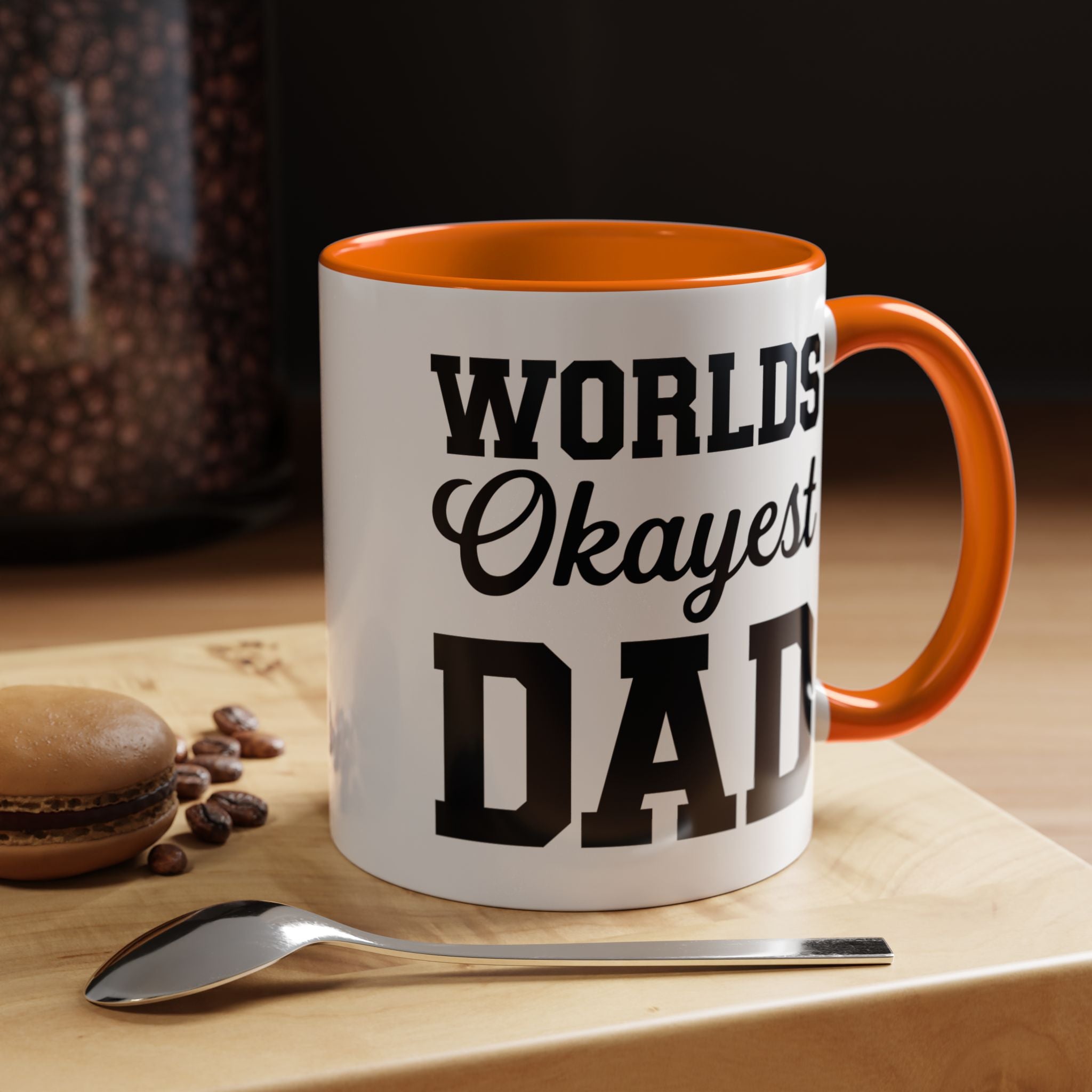 Worlds Okayest Dad Mug