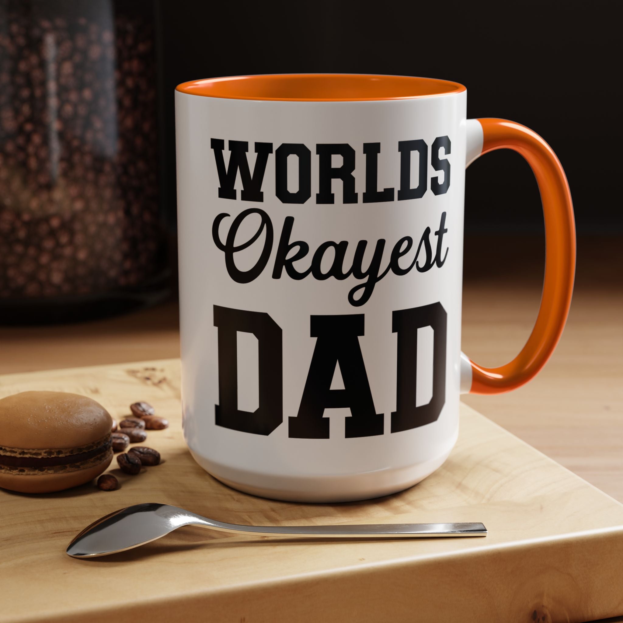 Worlds Okayest Dad Mug