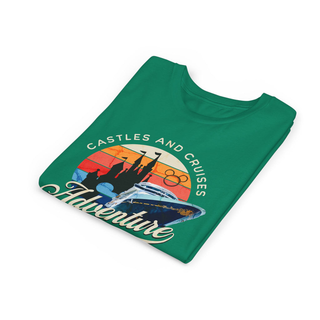 Youth Tee — 'Castles and Cruises Adventure 2026' Vacation Graphic Shirt Custom Order for Cecelia