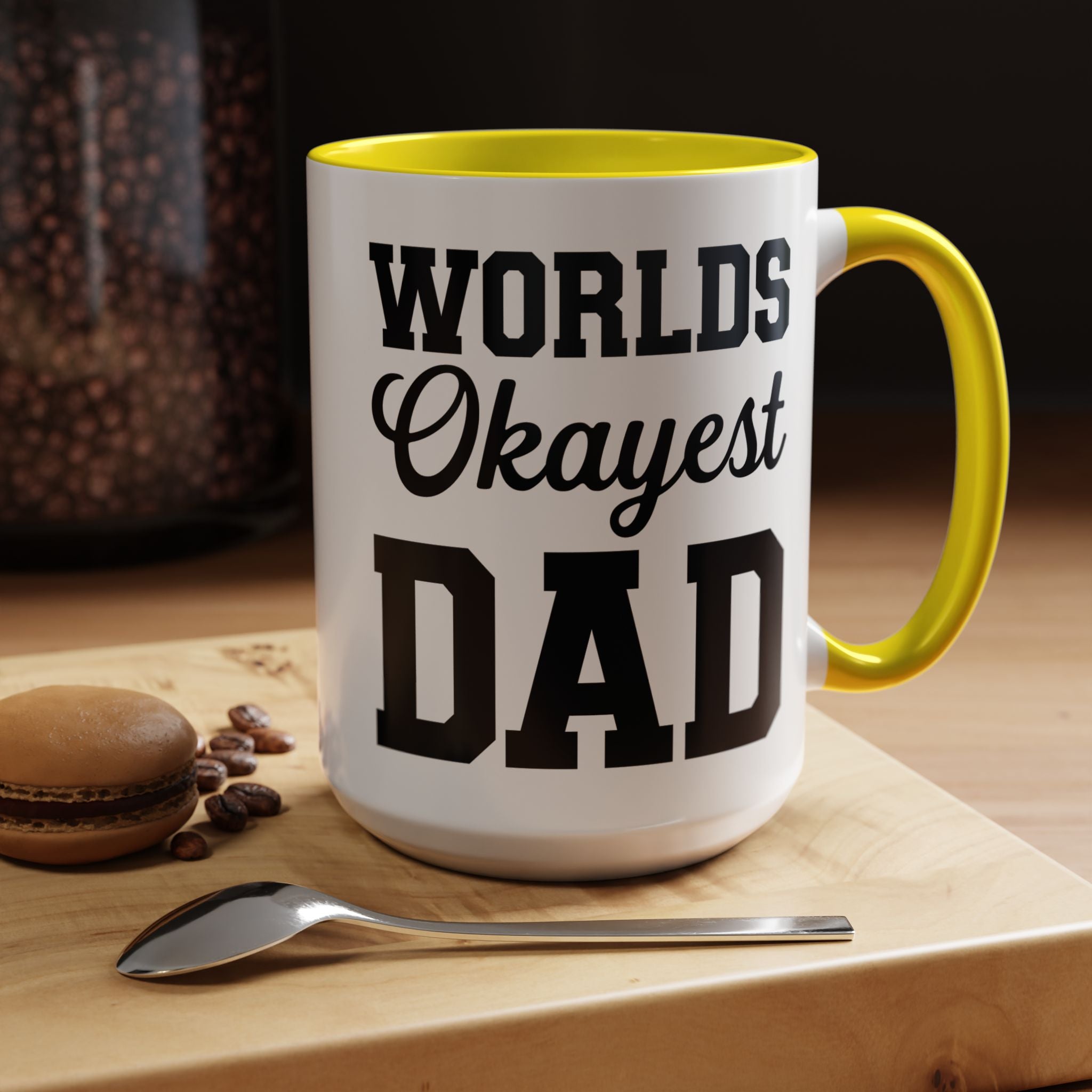 Worlds Okayest Dad Mug