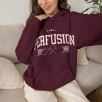 Perfusion Hoodie – Vintage 'Perfusion Est. 1953' Medical Tech Sweatshirt