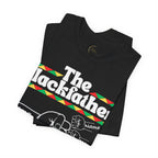 The Blackfather Personalized Fist Bump T-Shirt with 4 Sons/Daughters