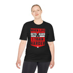 When Life Gets Hard I Train Harder Tee — Dry Wick Tee