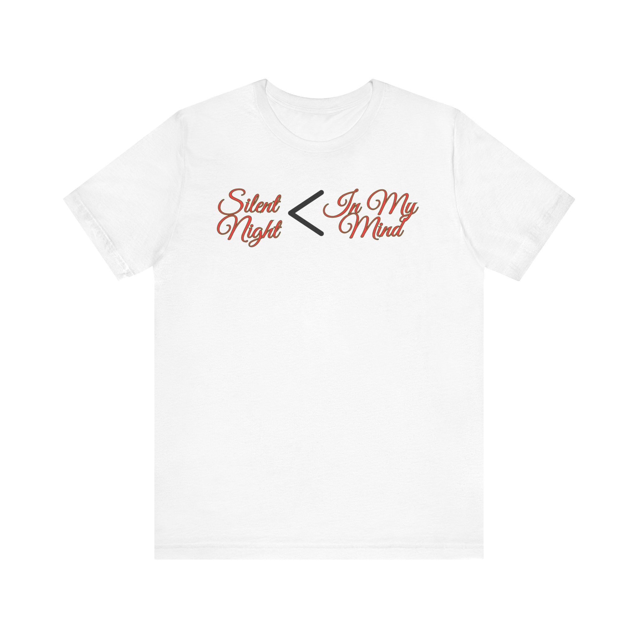In My Mind vs Silent Night T-shirt