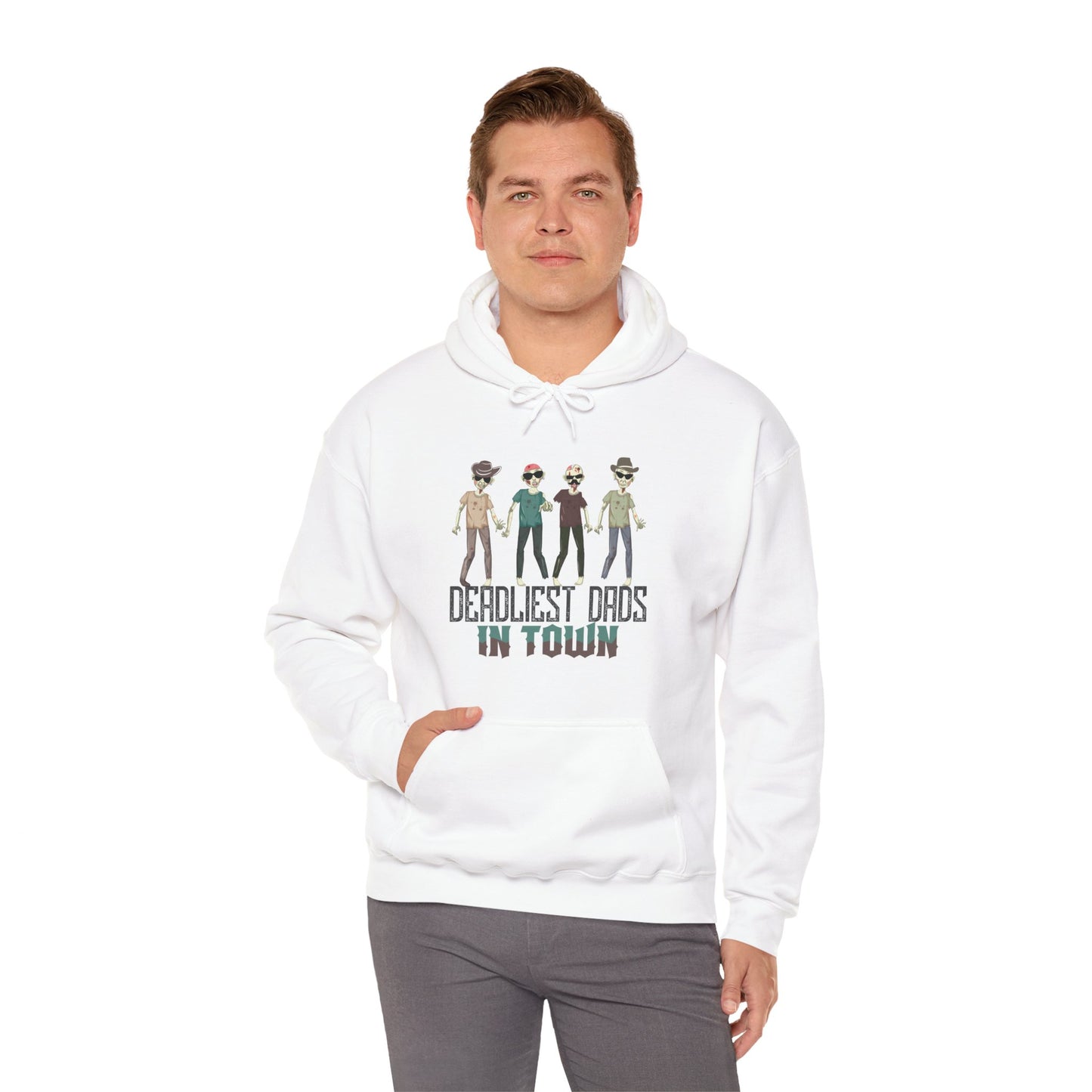 Deadliest Dads In Town Hoodie