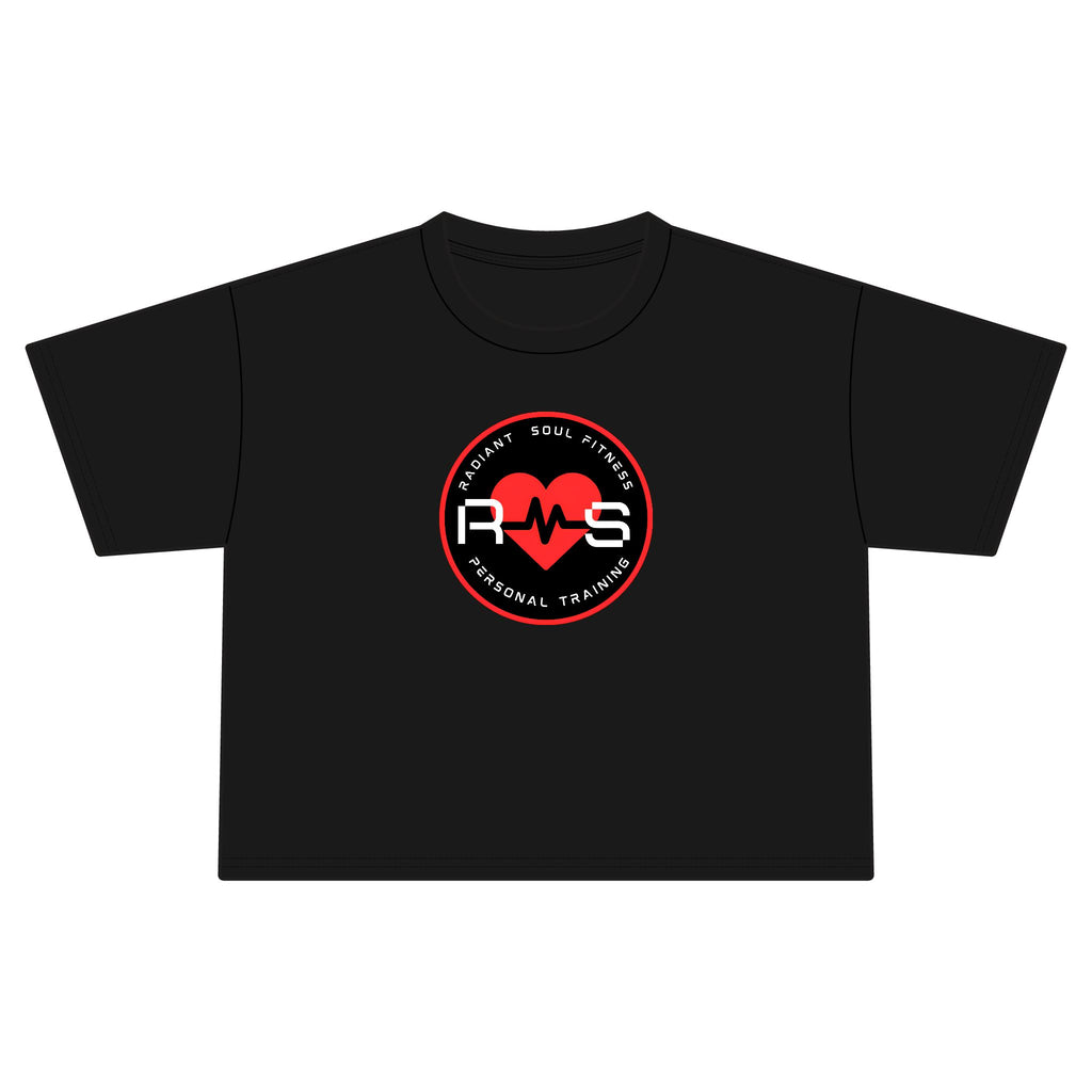 Women's Crop Tee — Radiant Soul Fitness