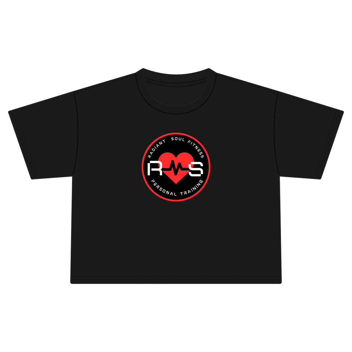 Women's Crop Tee — Radiant Soul Fitness