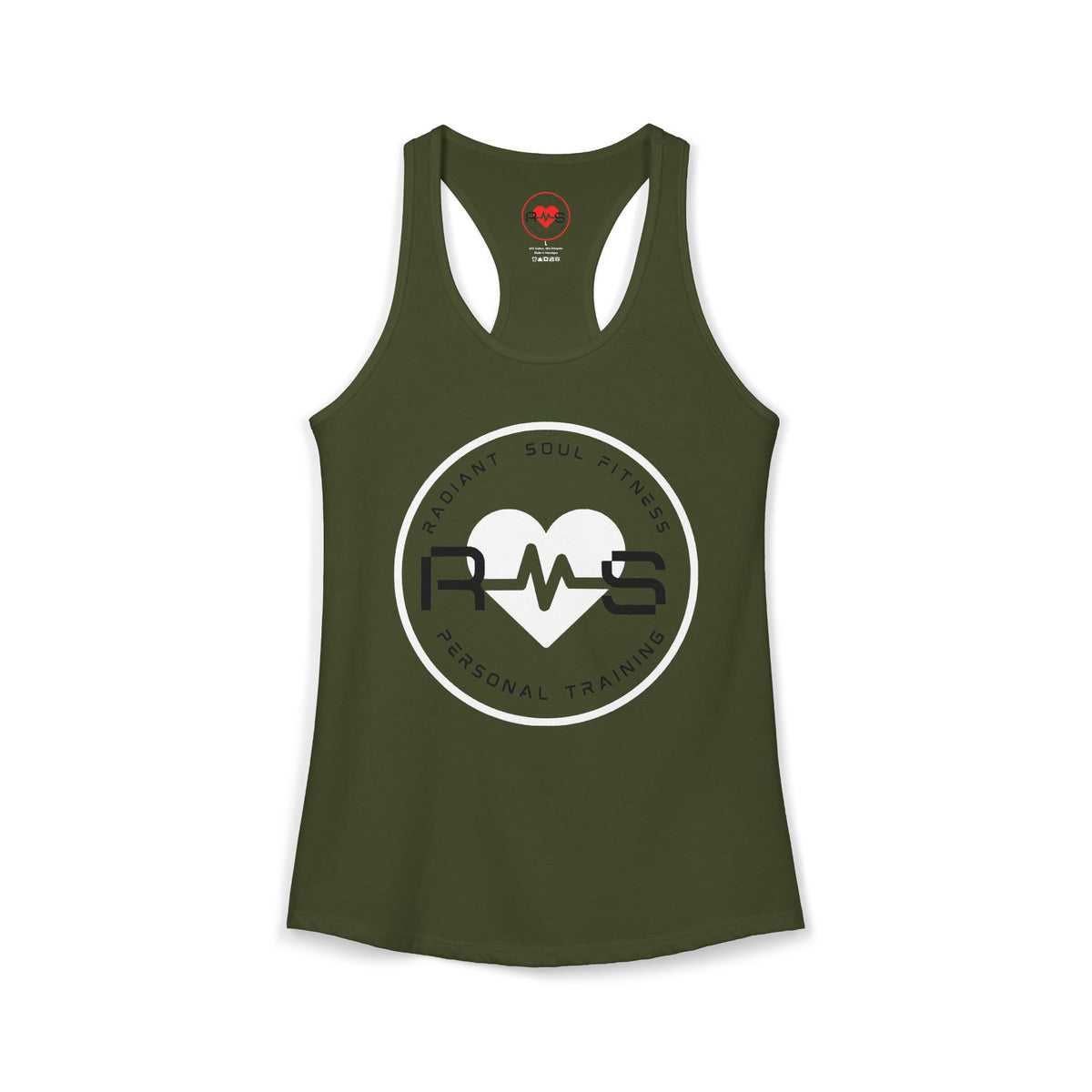 Women's Ideal Racerback Tank - Radiant Soul Fitness
