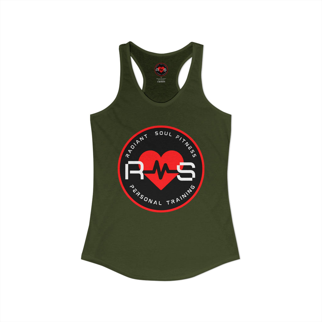 Women's Ideal Racerback Tank - Radiant Soul Fitness