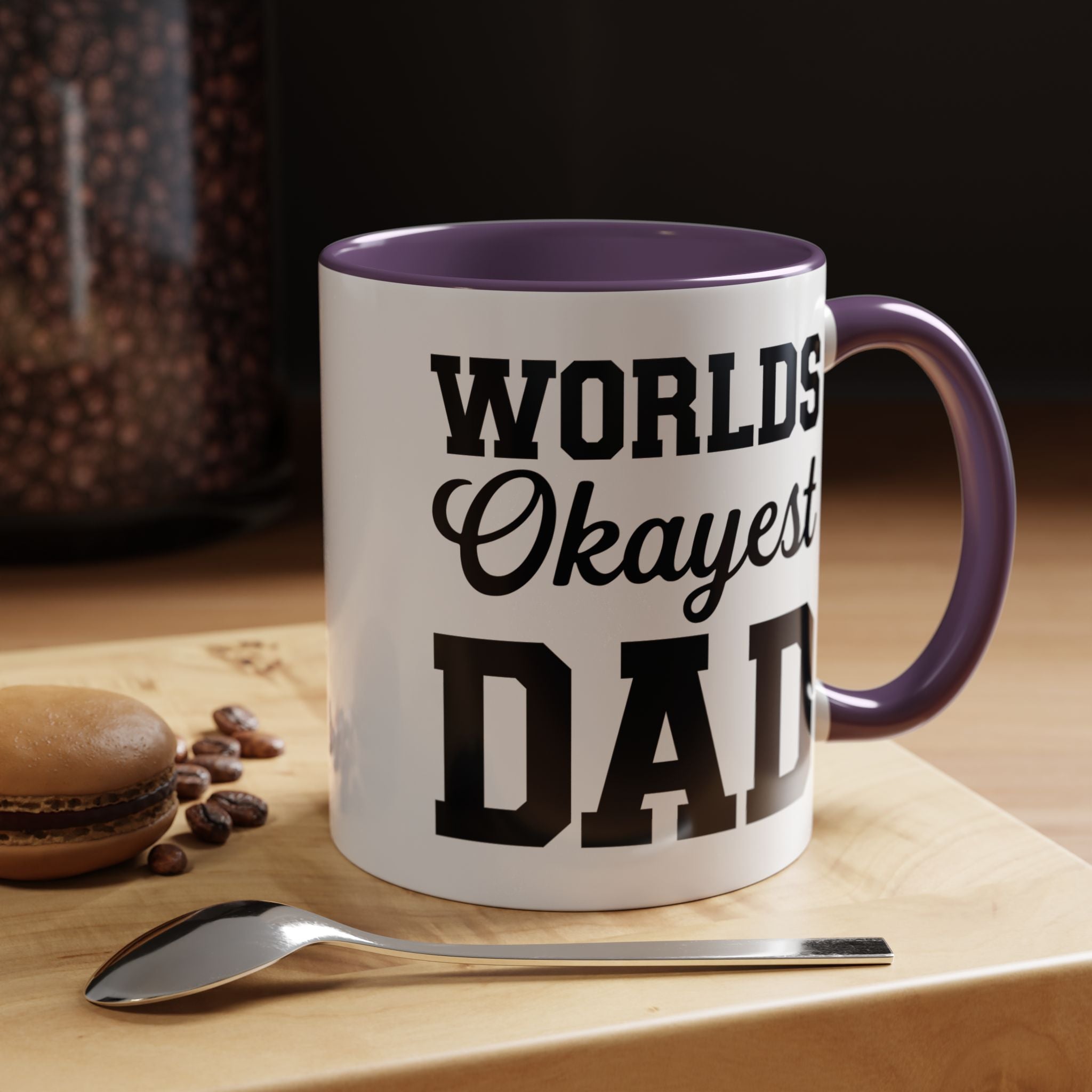 Worlds Okayest Dad Mug