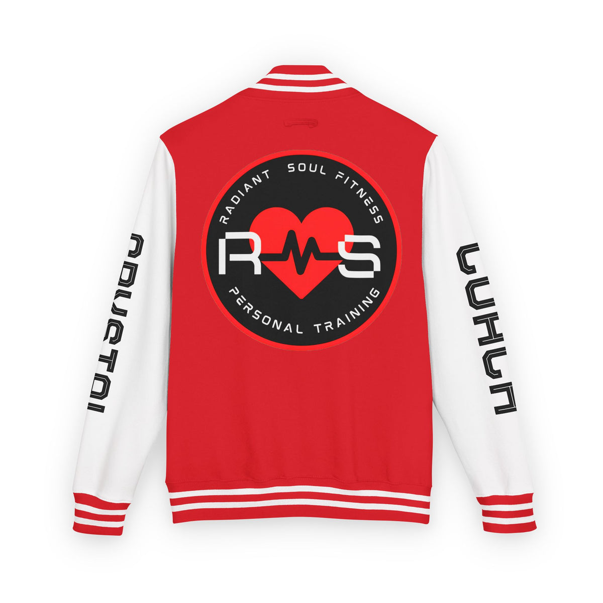 Coach Crystal Letterman Jacket – Radiant Soul Fitness Personal Trainer Jacket