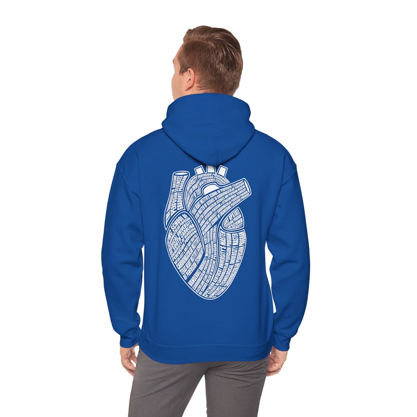 Perfusion United Hoodie White Letters