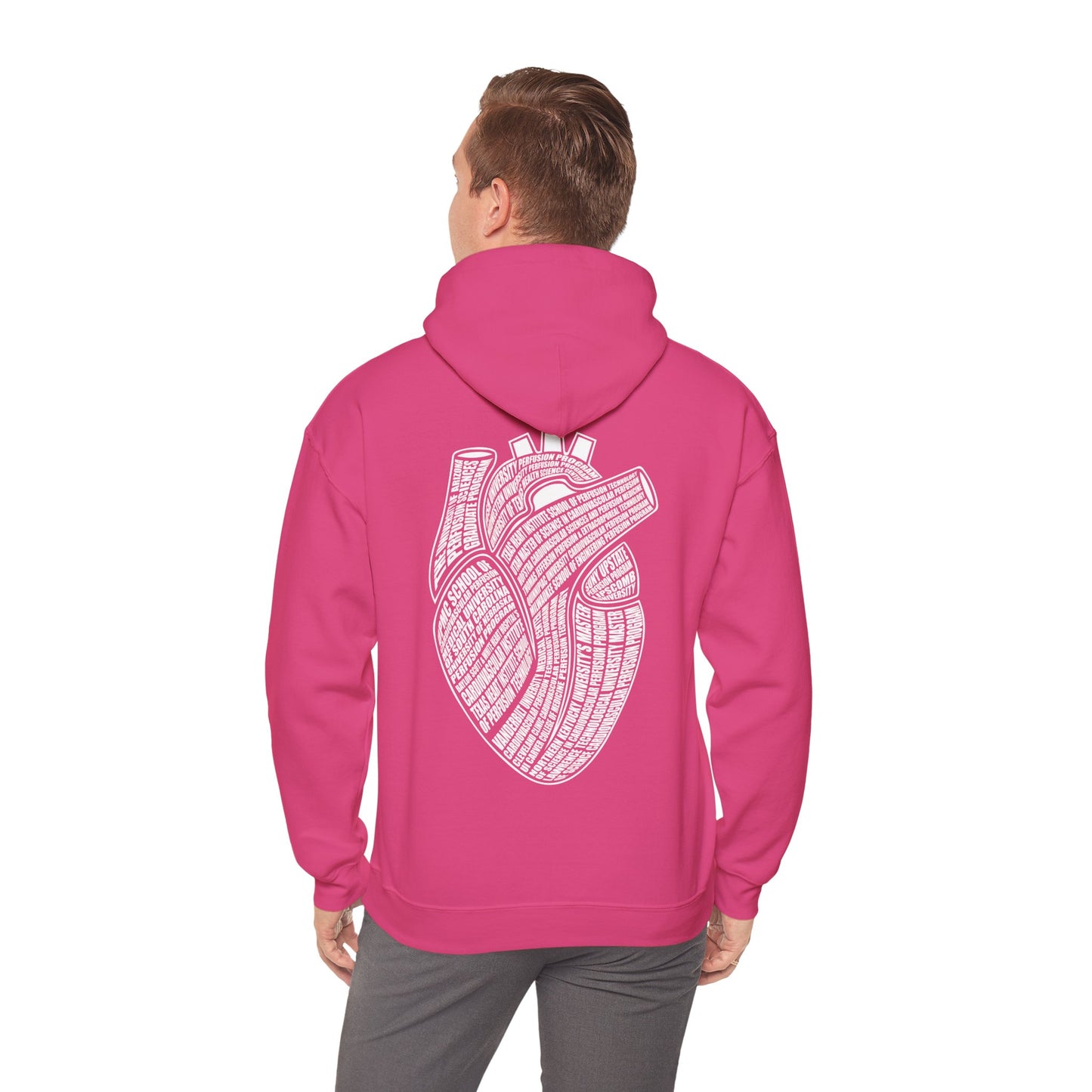 Perfusion United Hoodie White Letters