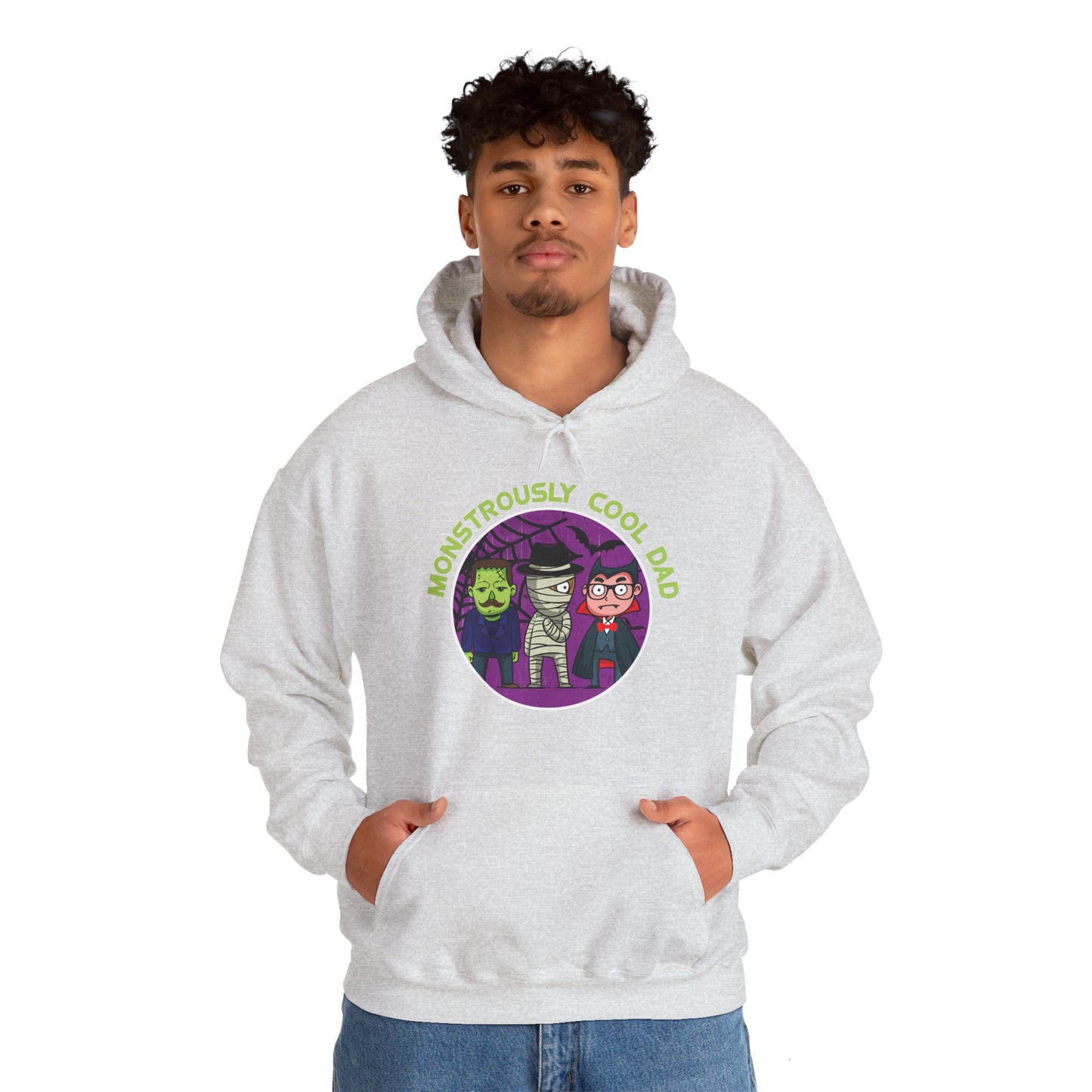 Monsterously Cool Dad Hoodie