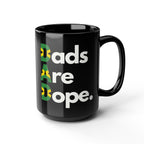 Dads Are Dope Jamaican Flag Mug