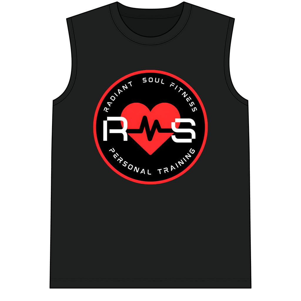 Sleeveless Compression Muscle Tee - Radiant Soul Fitness