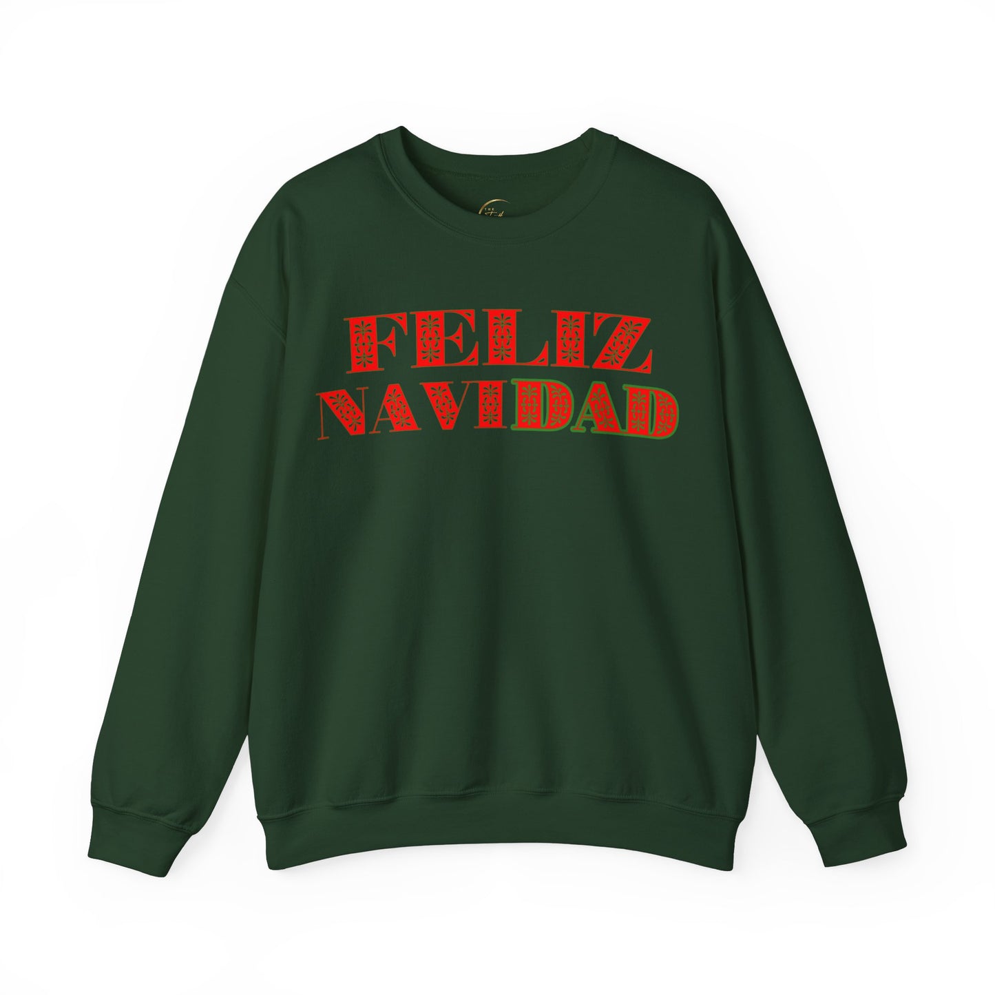 Feliz NaviDAD Sweatshirt Red Letters