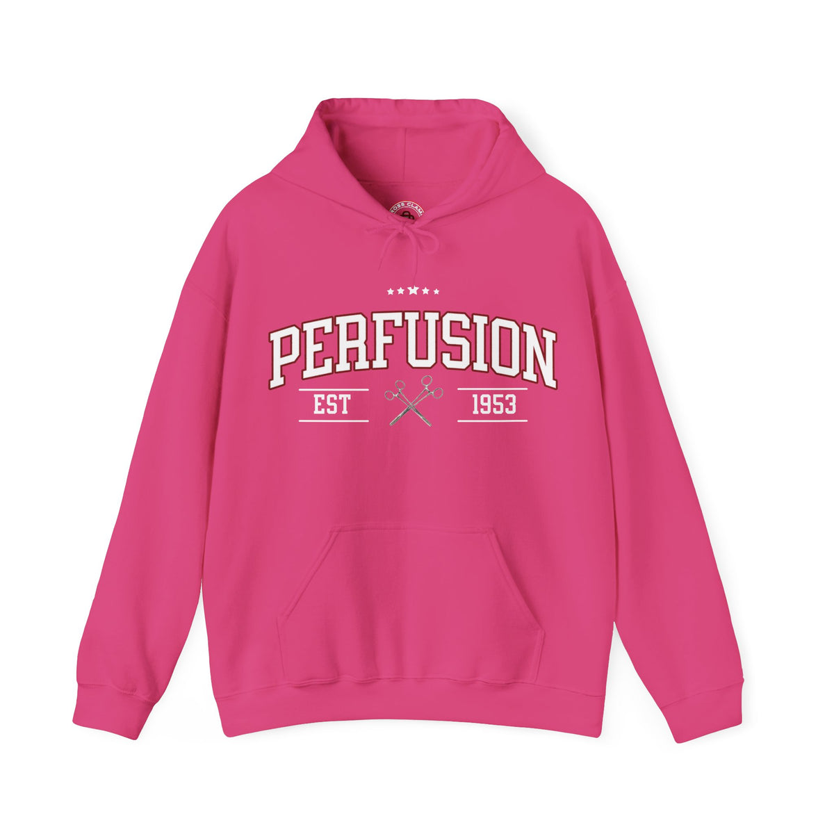 Perfusion Hoodie – Vintage 'Perfusion Est. 1953' Medical Tech Sweatshirt