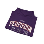 Perfusion Hoodie – Vintage 'Perfusion Est. 1953' Medical Tech Sweatshirt