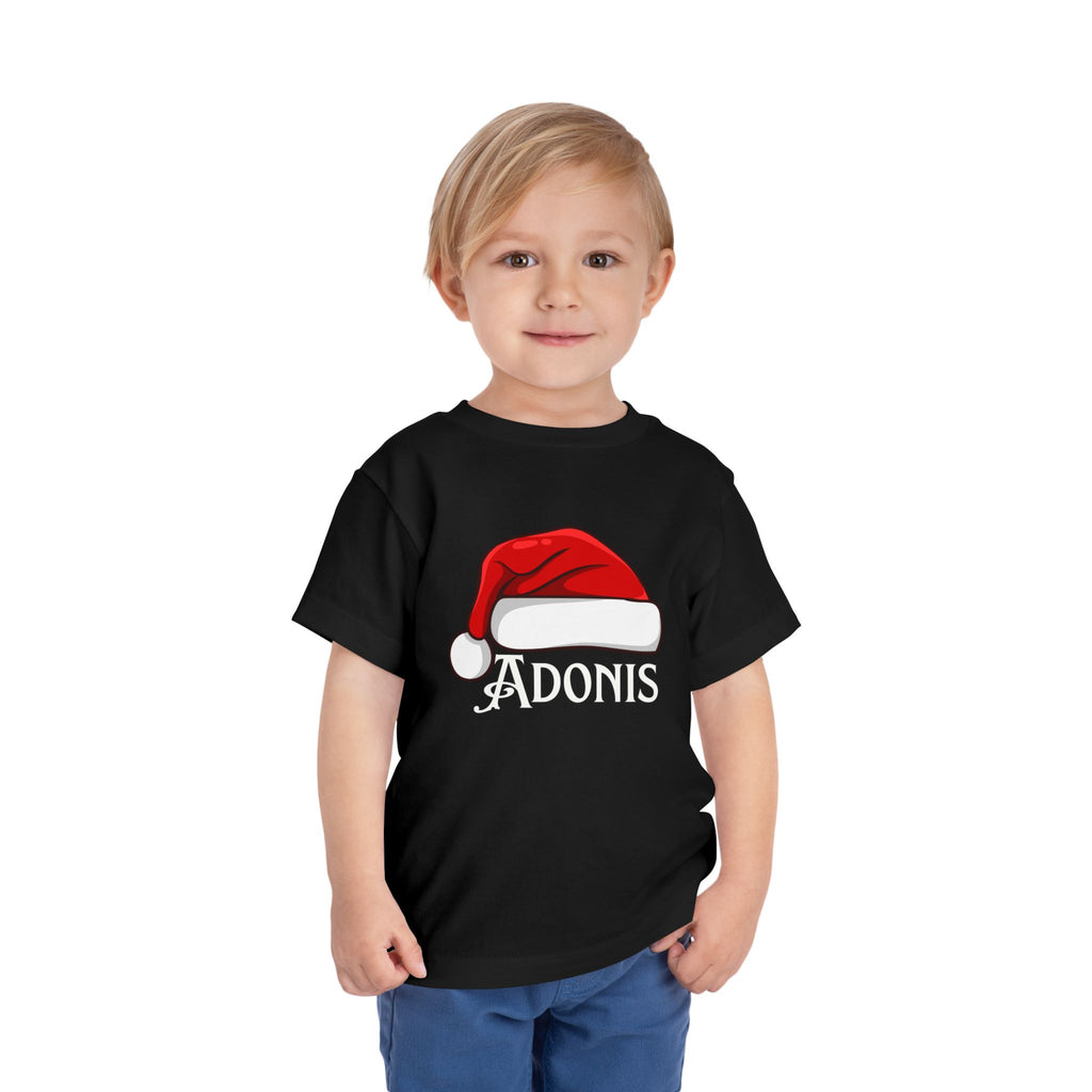 "Adonis" Holiday Toddler Tee — Cecelia Custom Order