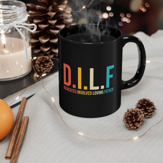 Dedicated Involved Loving Father Mug