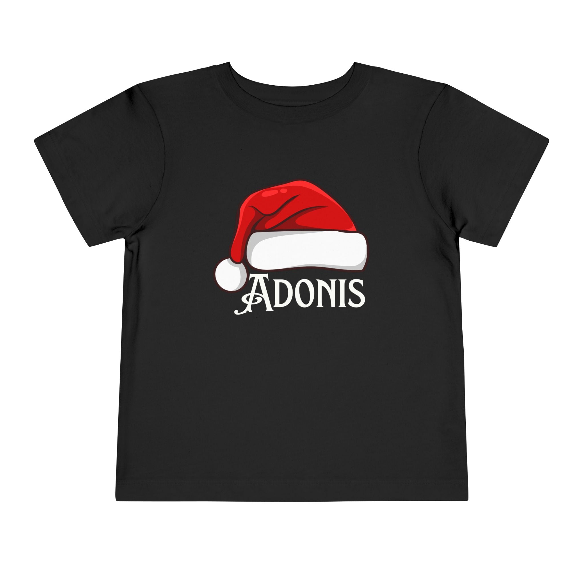 "Adonis" Holiday Toddler Tee — Cecelia Custom Order