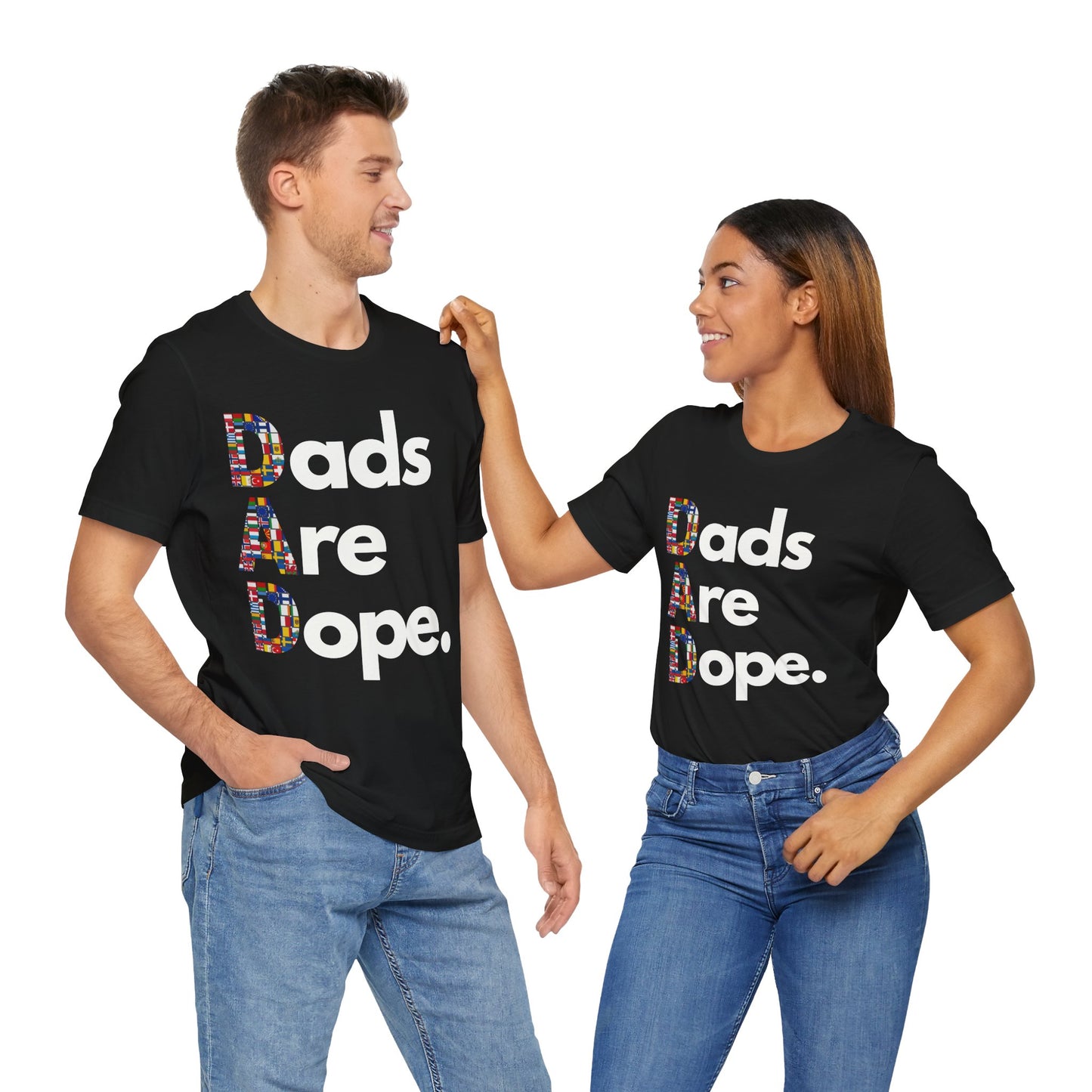 Dads Are Dope - European Flags T Shirt